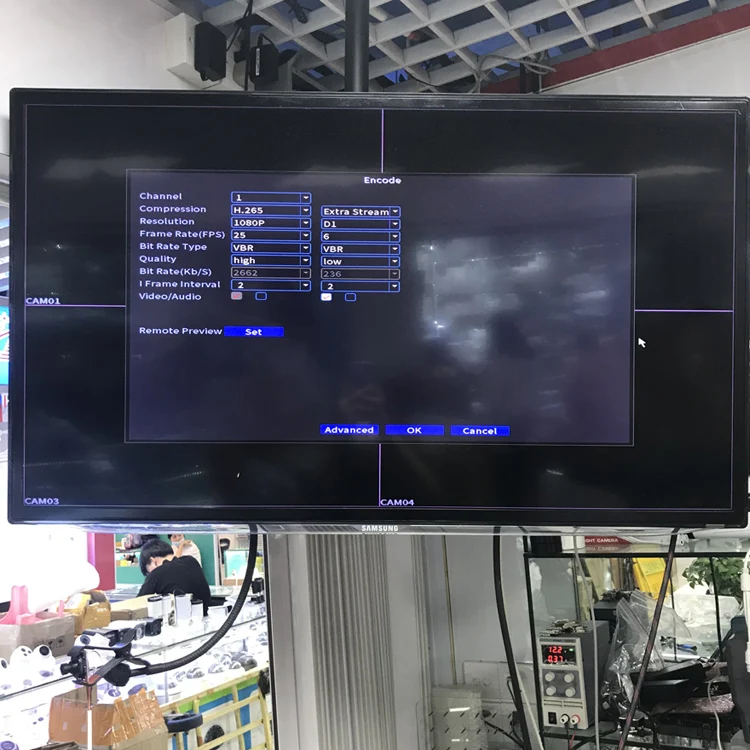 Professional Manufacturing High Quality Wireless 5MP 4 Channel Cctv DVR