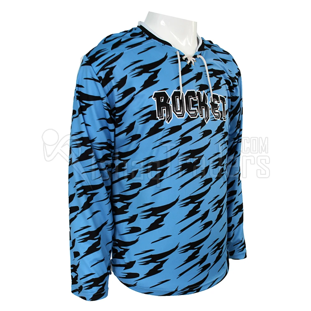 
Высококачественная футболка для хоккея с сублимационной печатью, футболка для хоккея с шайбой команды для взрослых, распродажа 