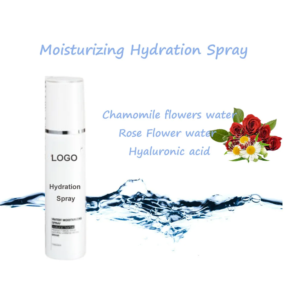Лидер продаж увлажняет кожу натуральный витамин а с розовый увлажняющий спрей