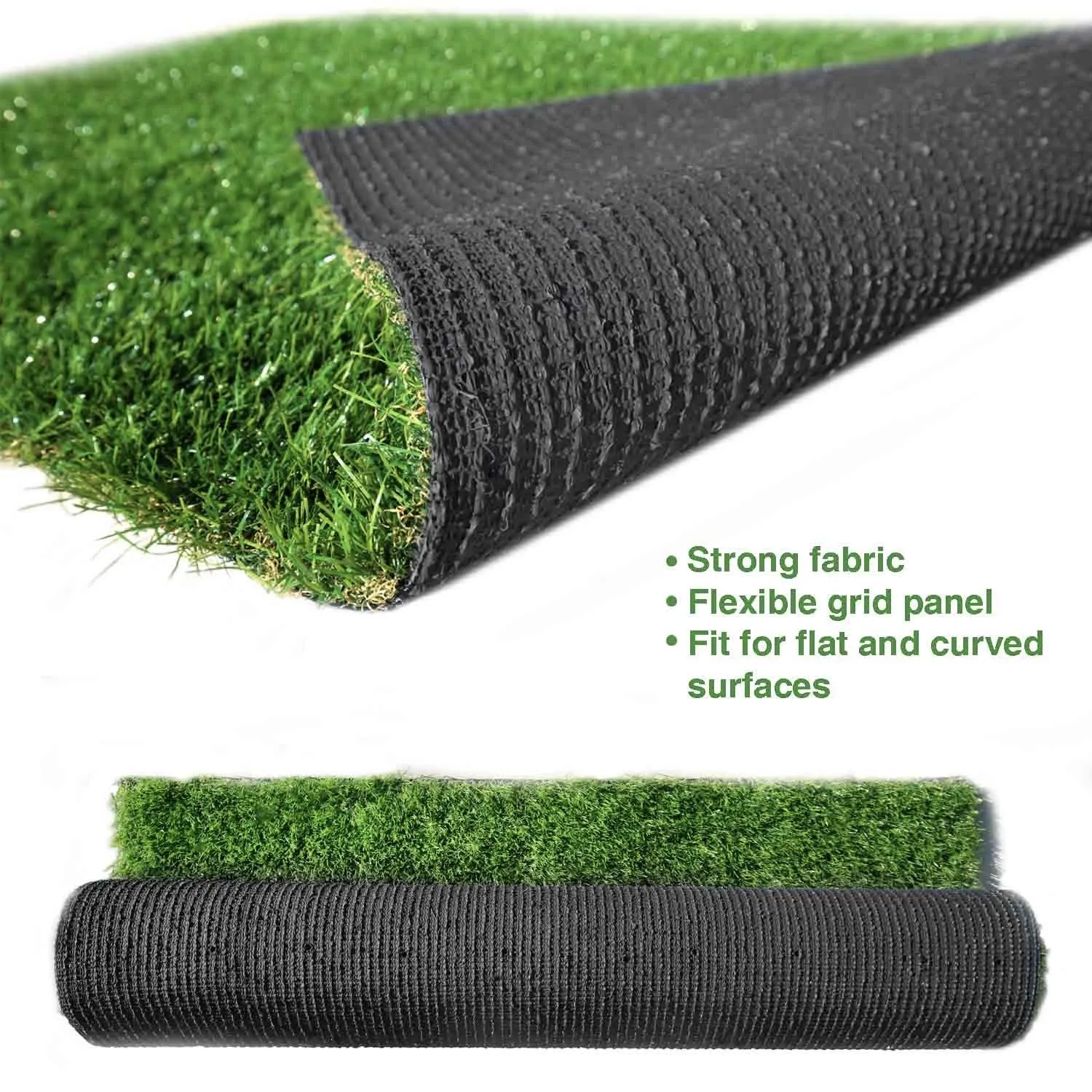 25mm Economical Natural Green PP Material Abrasion Proof Outdoor Artificial Grass for Garden Landscape