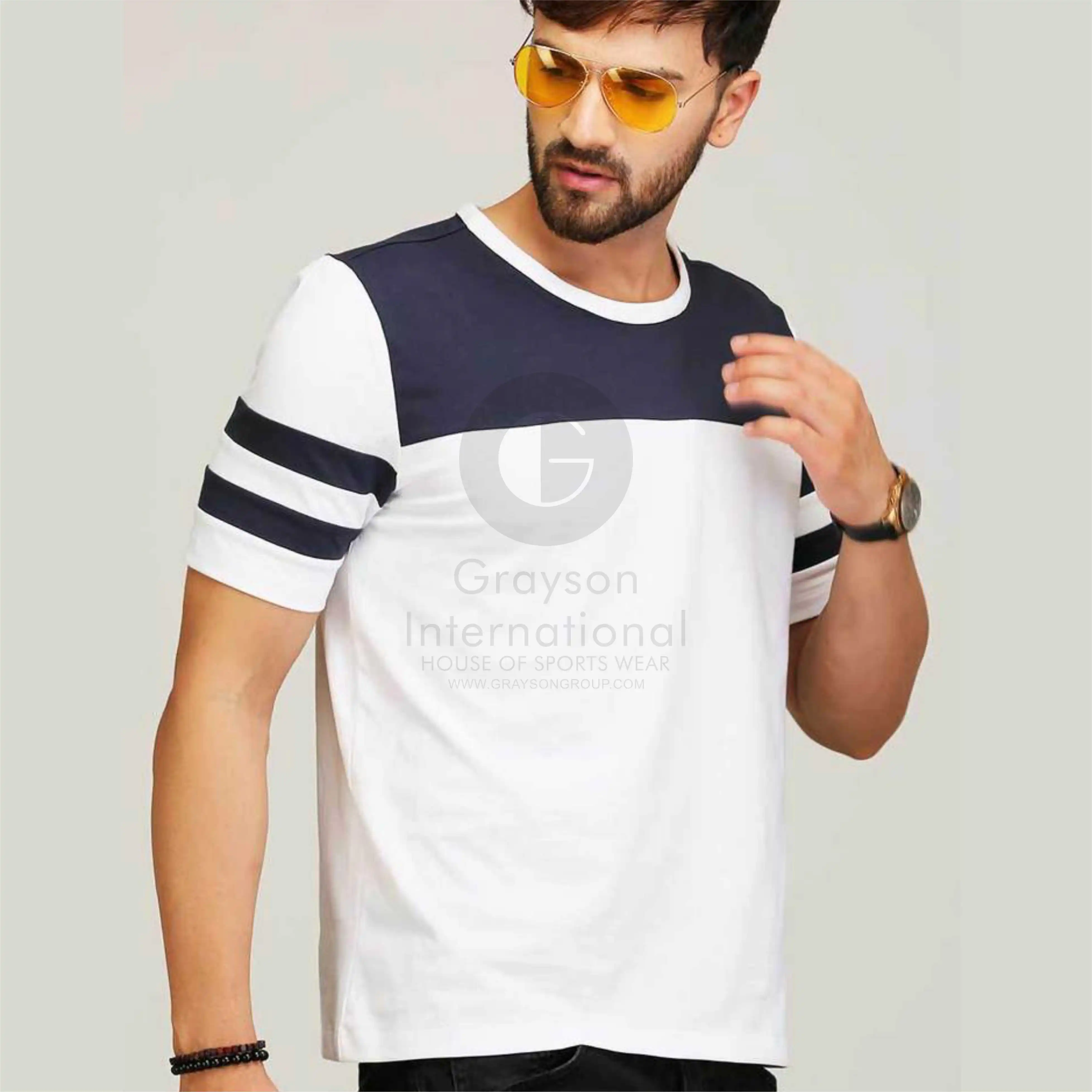 T-shirt Short T Shirt Unisex Custom Print Your Brand Logo T-shirt 100% Cotton Casual Short Sleeve  Fit Gym Tops