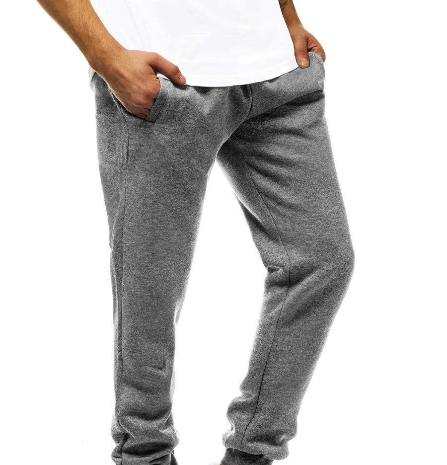 2021 Wholesale Men Sports Sweat Suits Custom Logo Gym wear Jogger Pants sweat pants