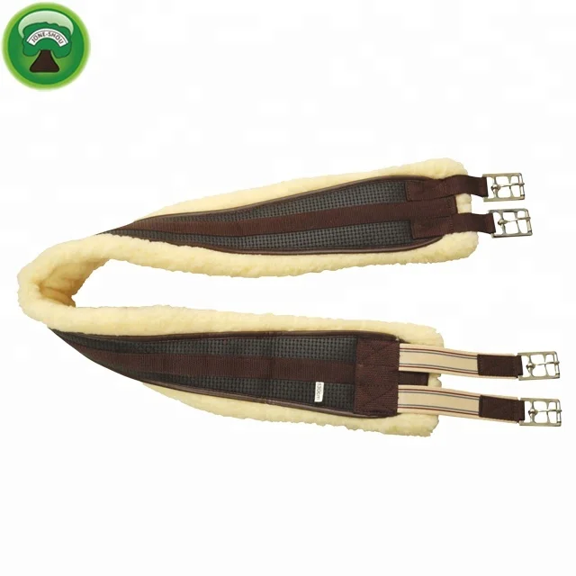 Elastic Pvc Antiaging Horse Racing Girth For Protection \ cinch buckles
