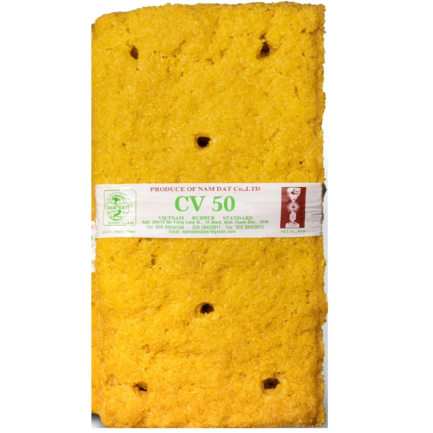 High Quality Best New Ultimate quality 170 mm 5mm Natural rubber latex SVR CV 50 (TSR CV) made in Vietnam