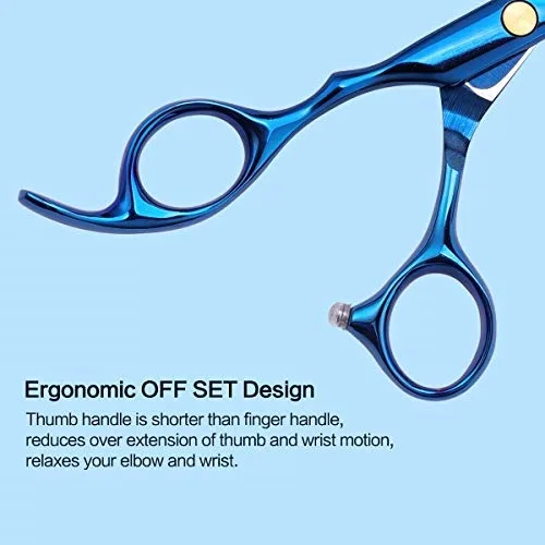 Custom made stainless steel barber scissors wholesale hair dressing scissors