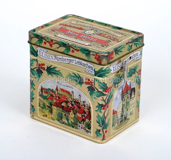 
music instrument metal tin can box food grade for tea coffee coffin chocolate cake candy toys stationery 