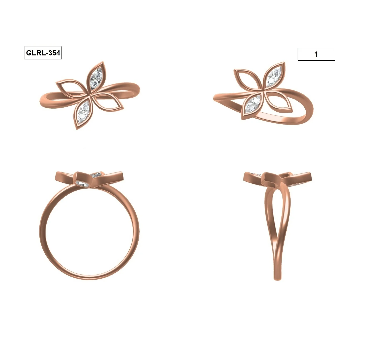 
Forever Love VVS Clarity Diamonds 18K Gold Titanium Ring From Popular Jewelry Wholesale Market(India,Dubai,Usa,Brazil,China) 