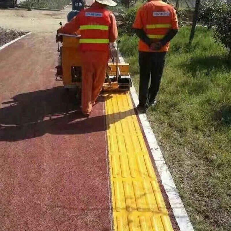 Top Quality Thermoplastic Convex  road marking machine walk-behind screed machine