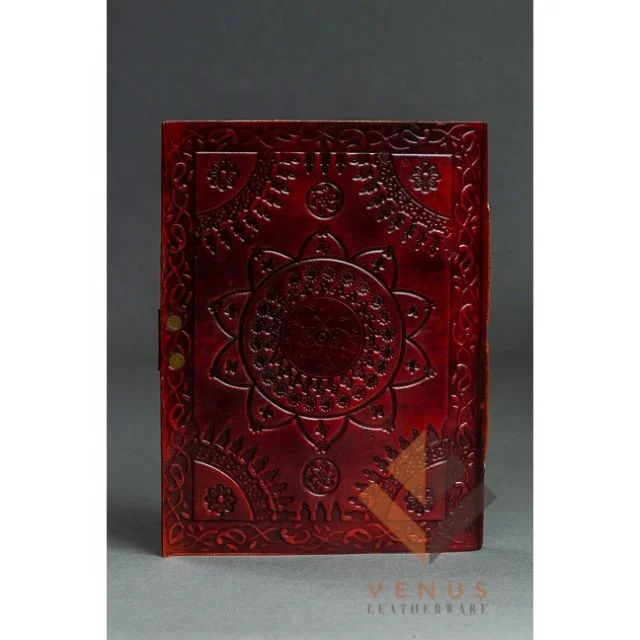 LW Rainbow Owl Vintage Leather Cover 200 Pages Notebook Gift Antique Handmade Diary Notepad Sketch book