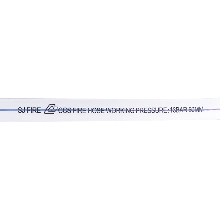 
Polyester and Pvc Material Single jacket fire hose From China for Fire fighting or Irrigation 