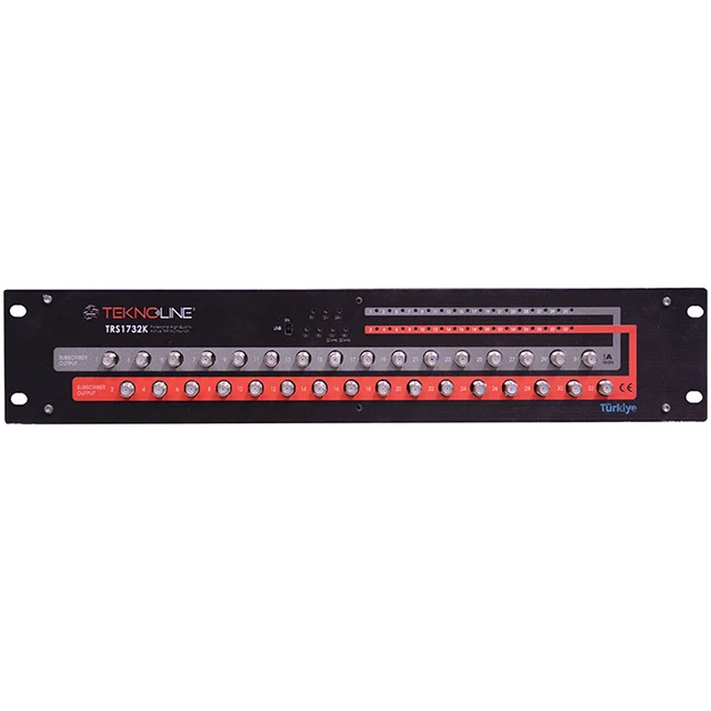 Satellite Multiswitch Rack Type  17 input 32 output Cascade with led indicator diseqc lnb power