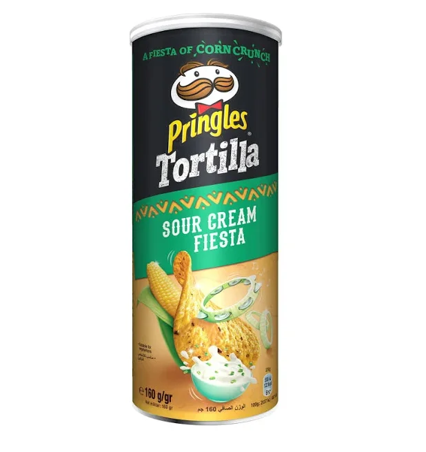 FOR PRINGLESS TORTILLA 160 GR SOUR CREAM FIESTA