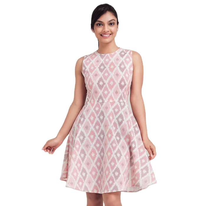 lucia sleeveless pink dress long skirts casual long skirts elegant hot selling women retro fashion dress (1700010641212)
