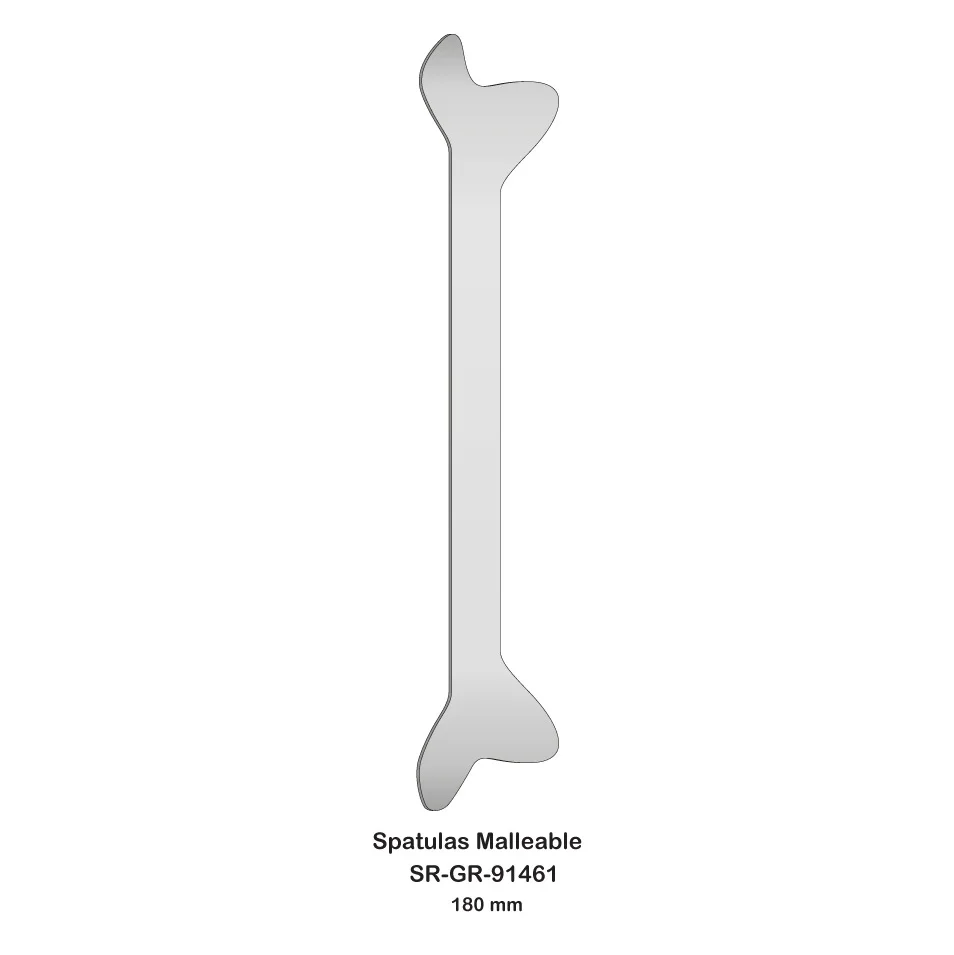Good Quality Stainless Steel Medical Spatulas malleable