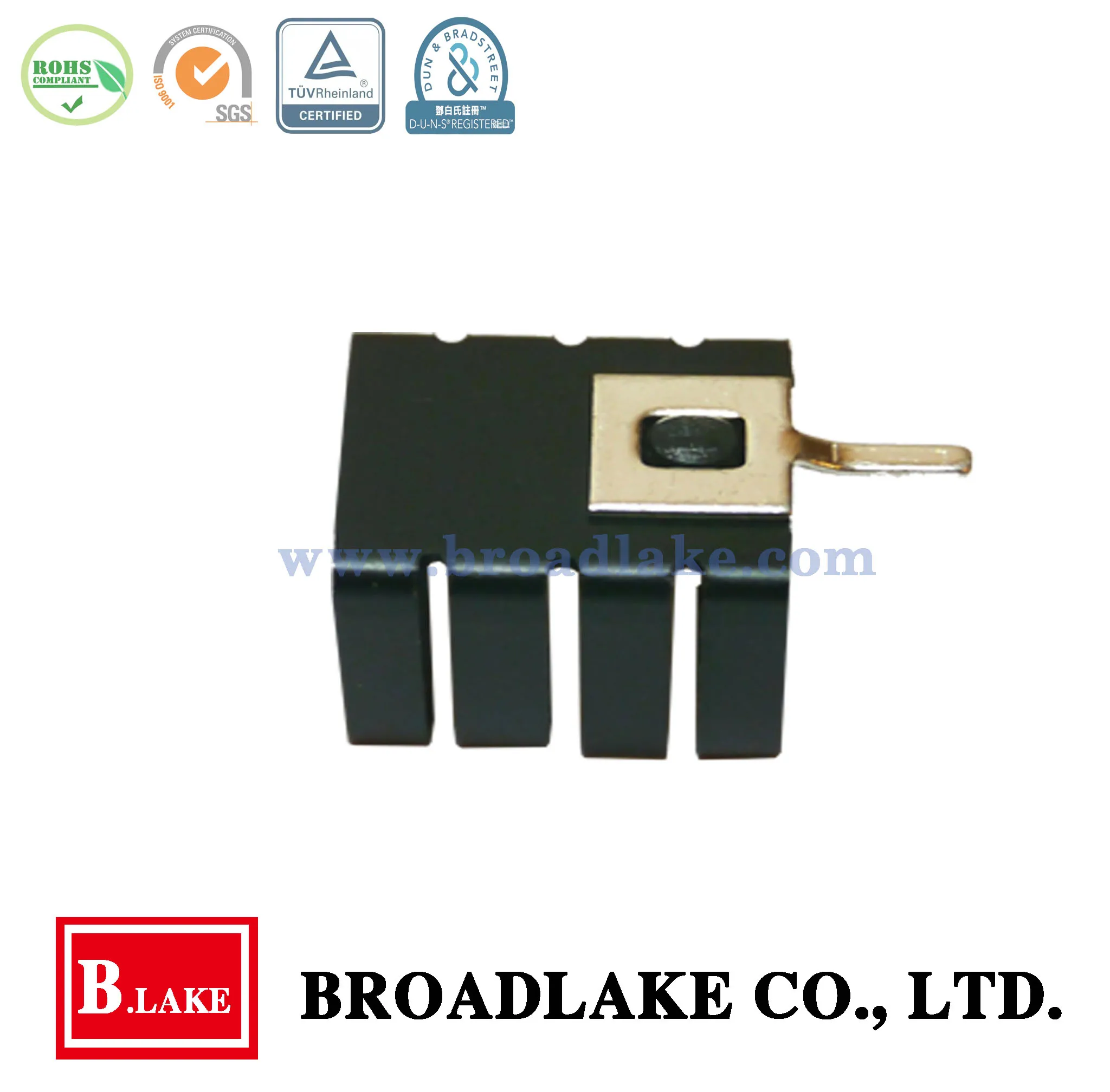 BK-ALU-0004-001 алюминиевый теплоотвод 10 ребер