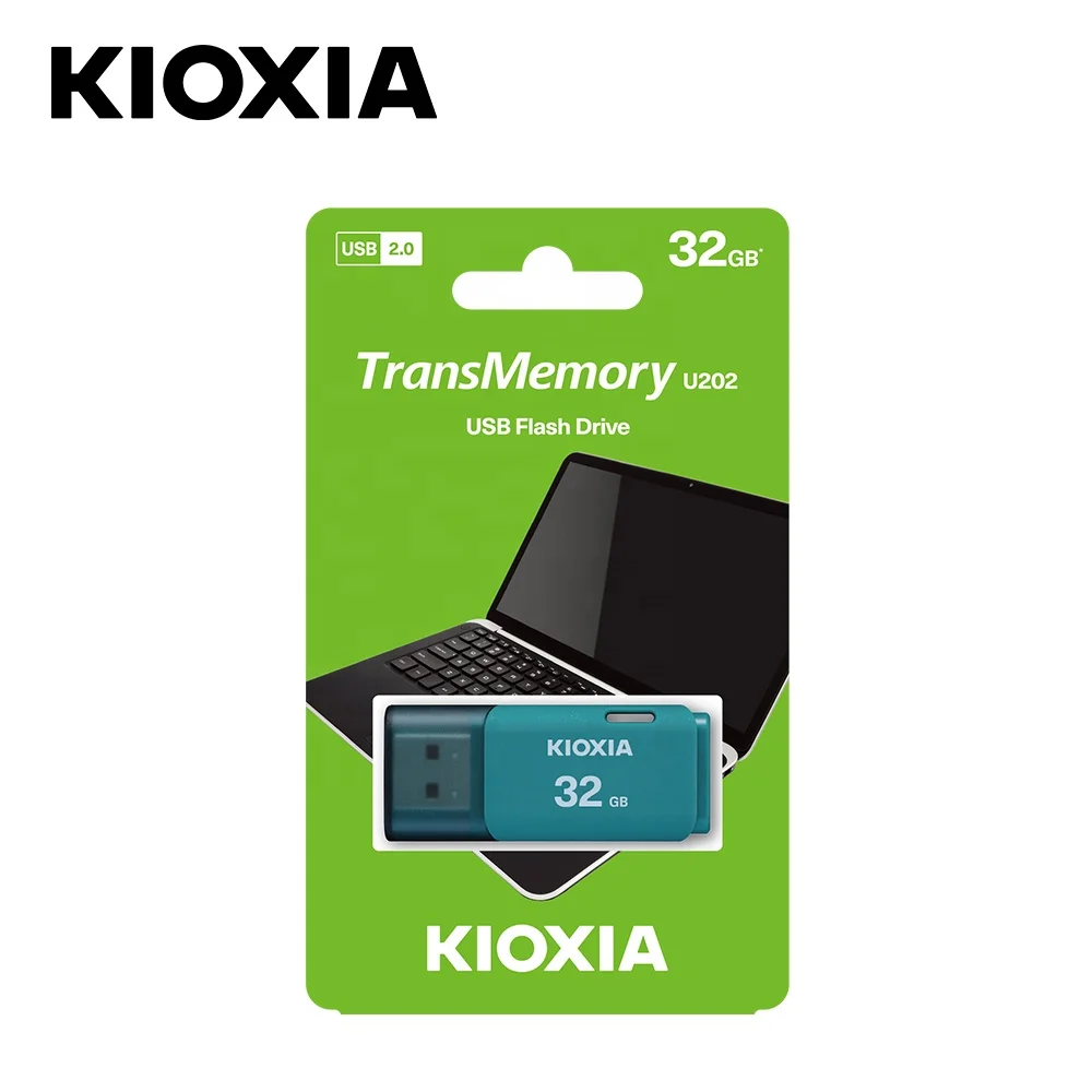 Exw цена 2020 новый оригинальный KIOXIA TransMemory U202 USB2.0 флэш-накопитель 16 ГБ 32 64 Гб 128
