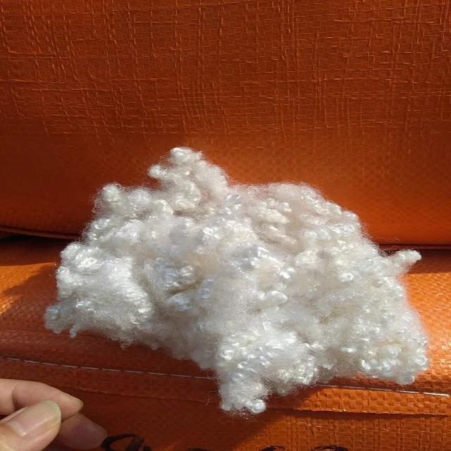 7D 32 HCS 100% Polyester Staple Fiber A grade Vikohasan Manufacturer and synthetic fiber and GRS recycled polyester fibre