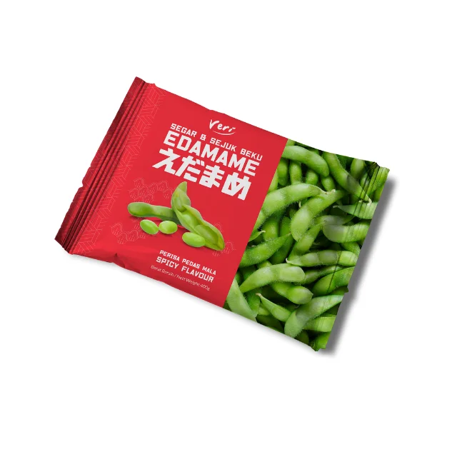 Veri Frozen Edamame in Halal - Spicy Mala (400g x 25 pkt)