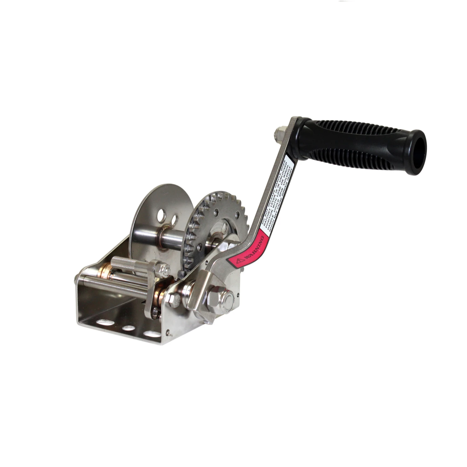 High-quality 800lbs stainless steel manual boat winch