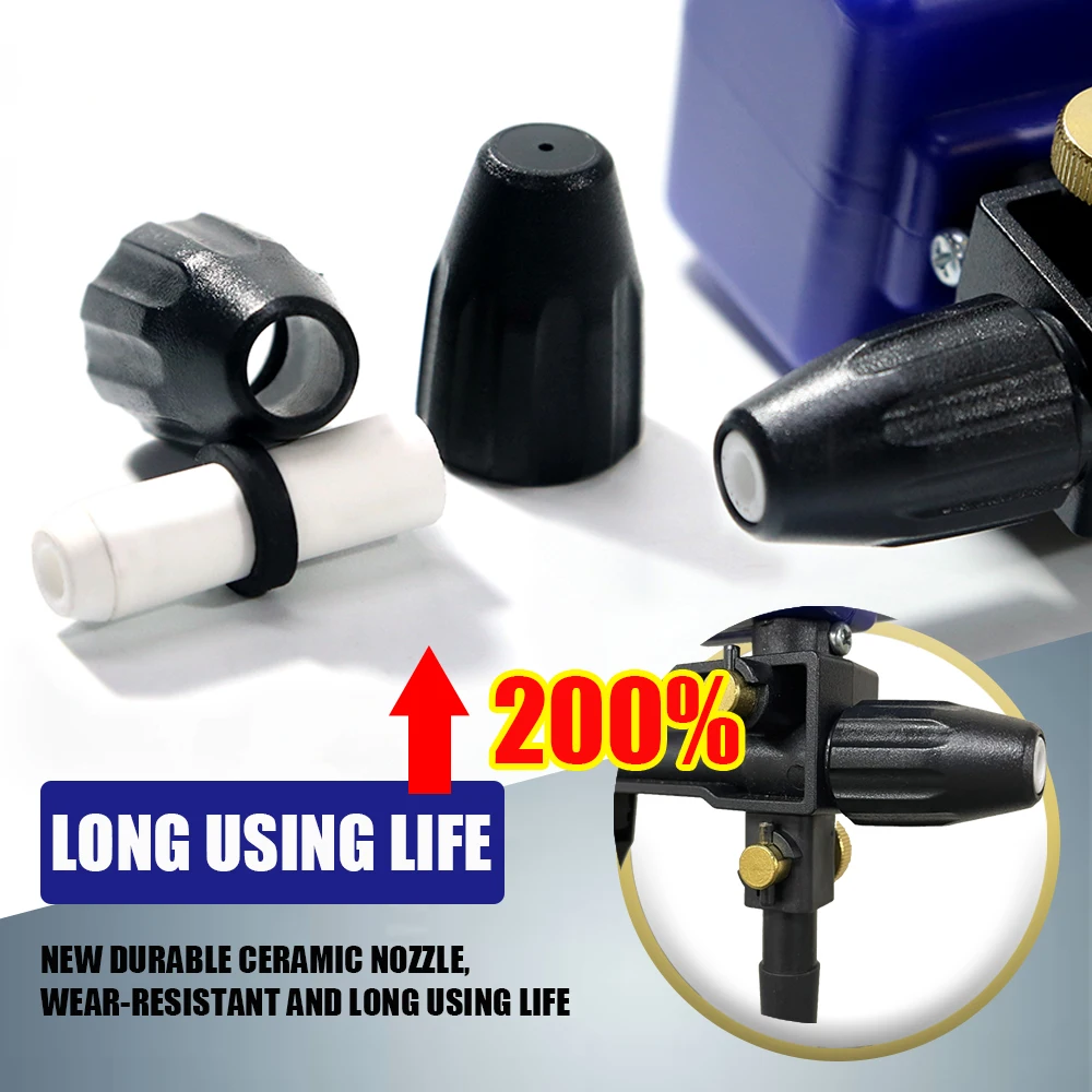 LEMATEC Sandblasting gun sand blasting gun With Siphon Gravity Feed for remove dust oil paint air sandblaster Taiwan Tool