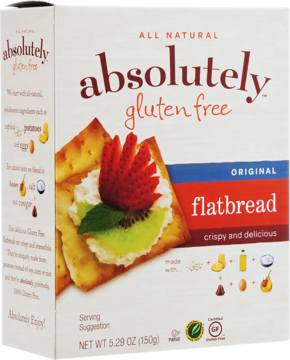 Absolutely Gluten Free Crackers, Original