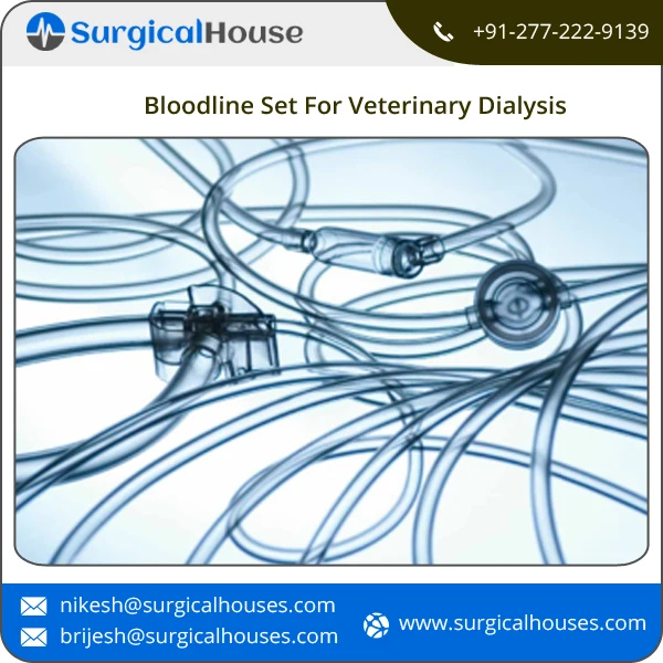 Large Finger Protection Shield High Grade Bloodline Set | Injection Port Bloodline System Accessories