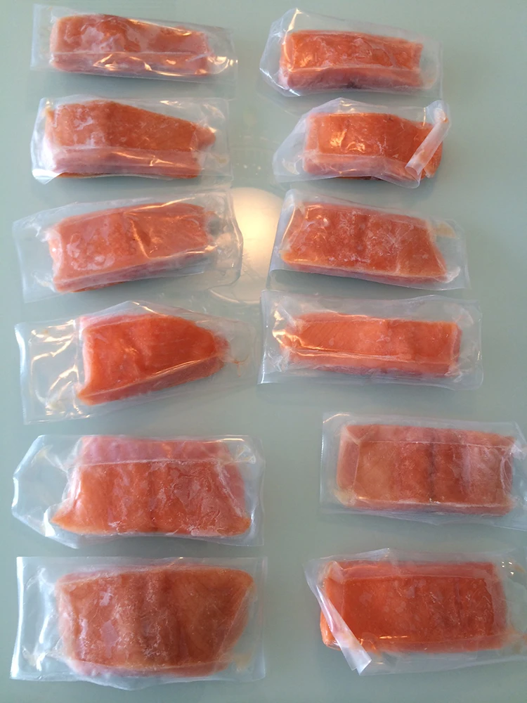 Сделано в Чили замороженный Атлантический Лосось без кожицы PBO часть 6 унций нм IVP основной Улучшенный