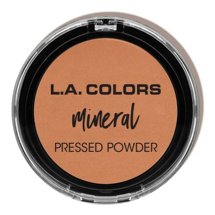 
Color For All Skin Type Makeup Daily Mineral Pressed Powder With Tan Beige Natural 