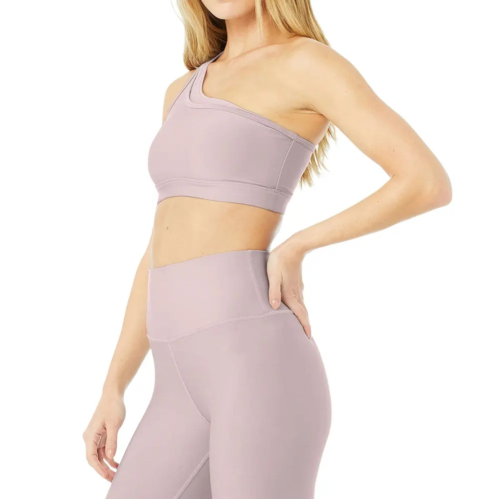 Women High Quality Yoga Sets Leggings Long Sleeve Top Sports Fitness Tights Custom Logo Design Cotton Comfortable Hot Product