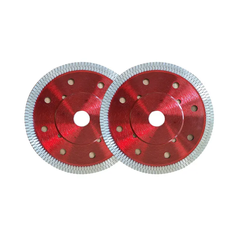 
Using For Cutting Tile V type Mesh Turbo Hot Sintered Diamond Saw Blade 4