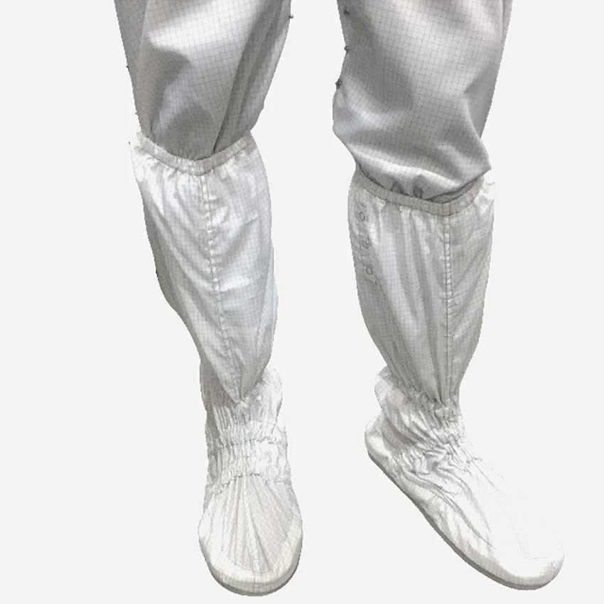 
 Антистатические чистые ботинки ESD, покрытие для ног с резиновой подошвой, обувь, промышленная одежда (CR)  