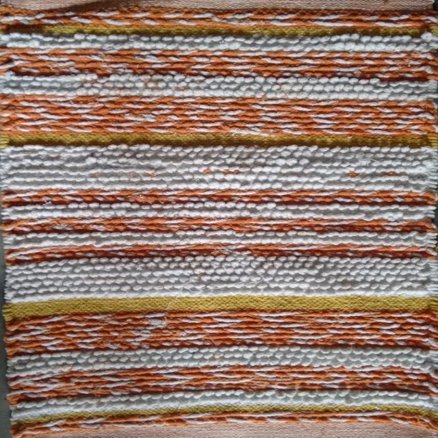 
Hand Woven Cotton Chenille Rug 