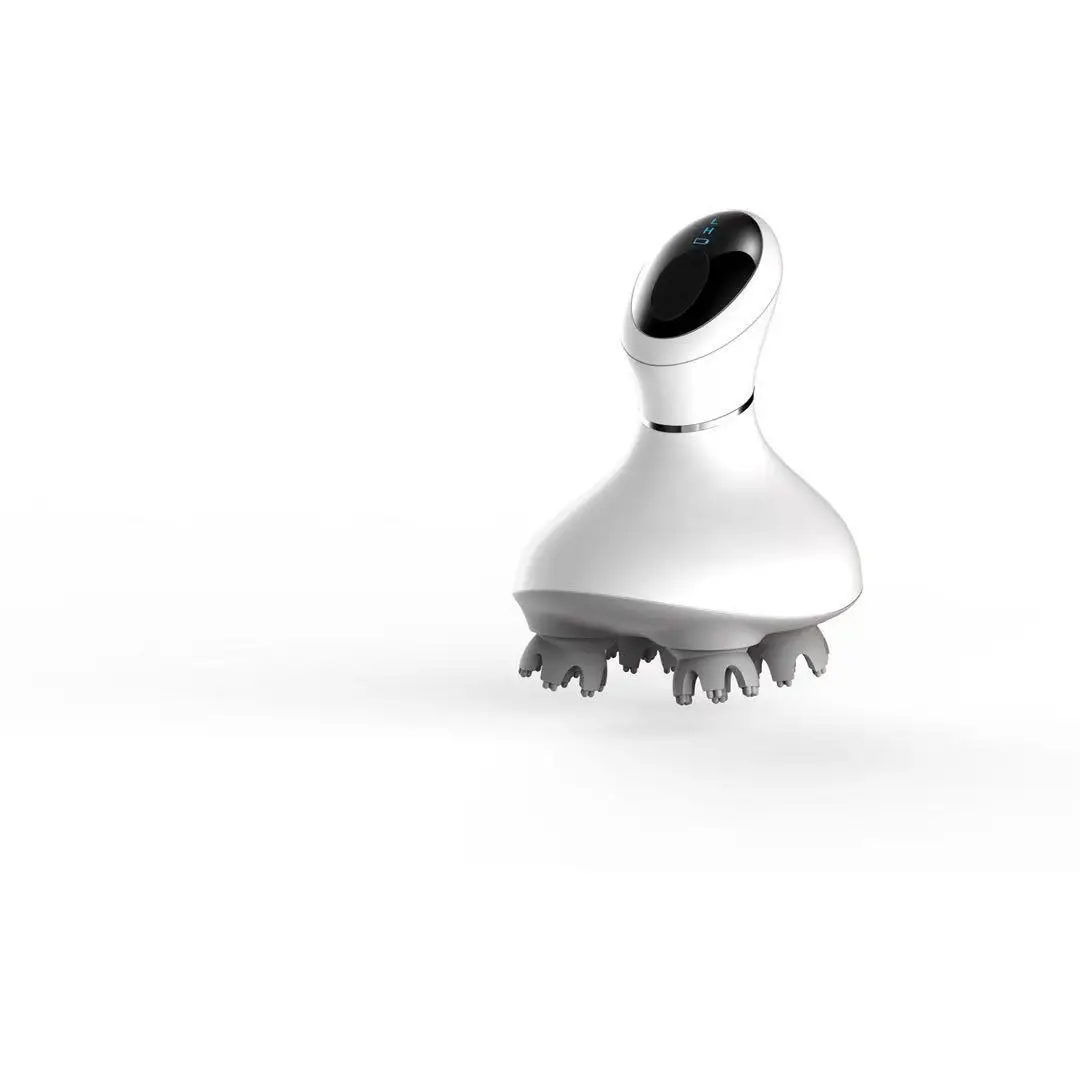 
Puyinf Healthy Care Multi-Function Electric Head Massager With 4 Silicone Massage Heads 