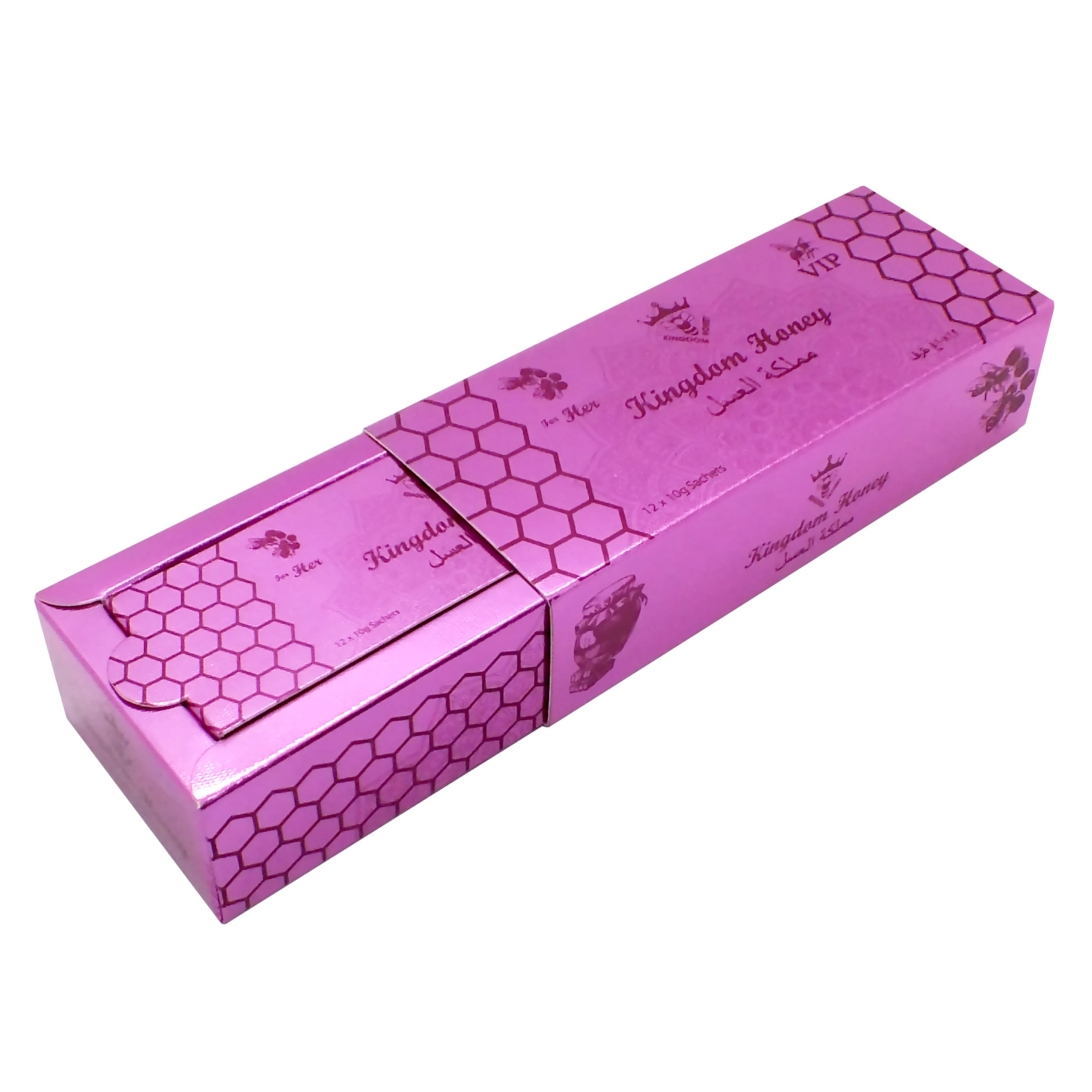 Лучшая цена, пищевая добавка для чистого меда для нее, 12 пакетиков в коробке
