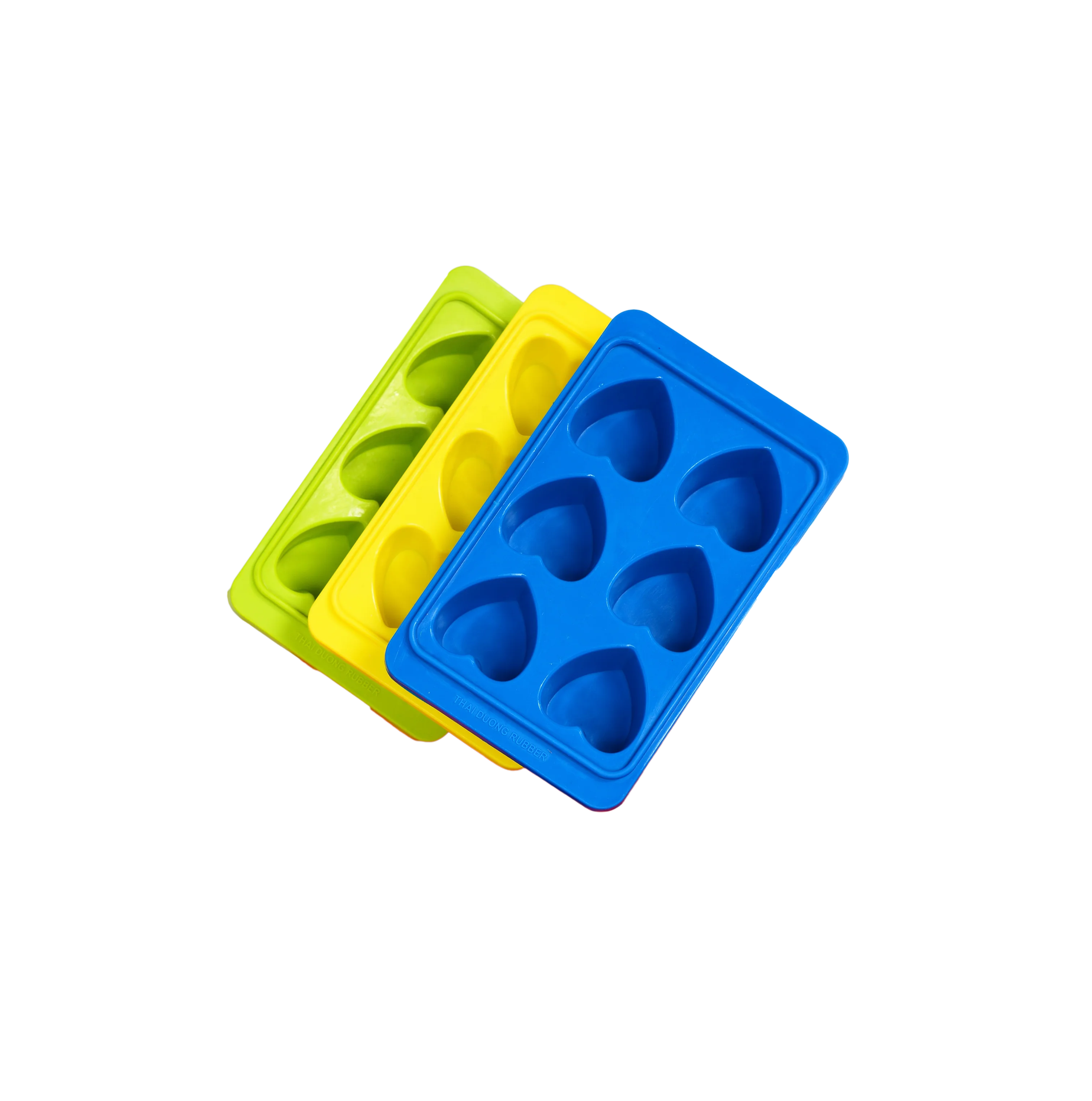 3d Silicone Molds Heart Mold for Concrete Planter Silicone Christmas Color Box Drinkware Drinkware Giveaways Household Rectangle