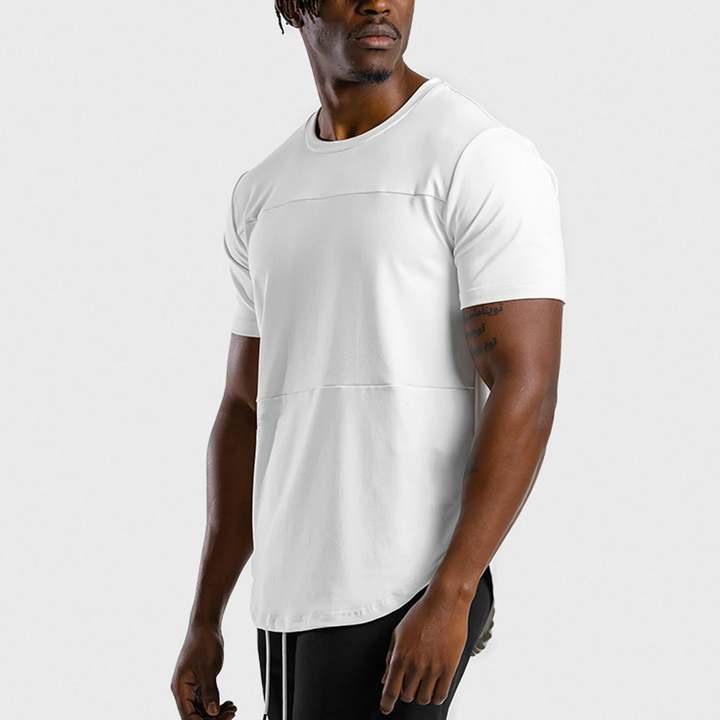 Fashionable Milky White color plain T-shirt