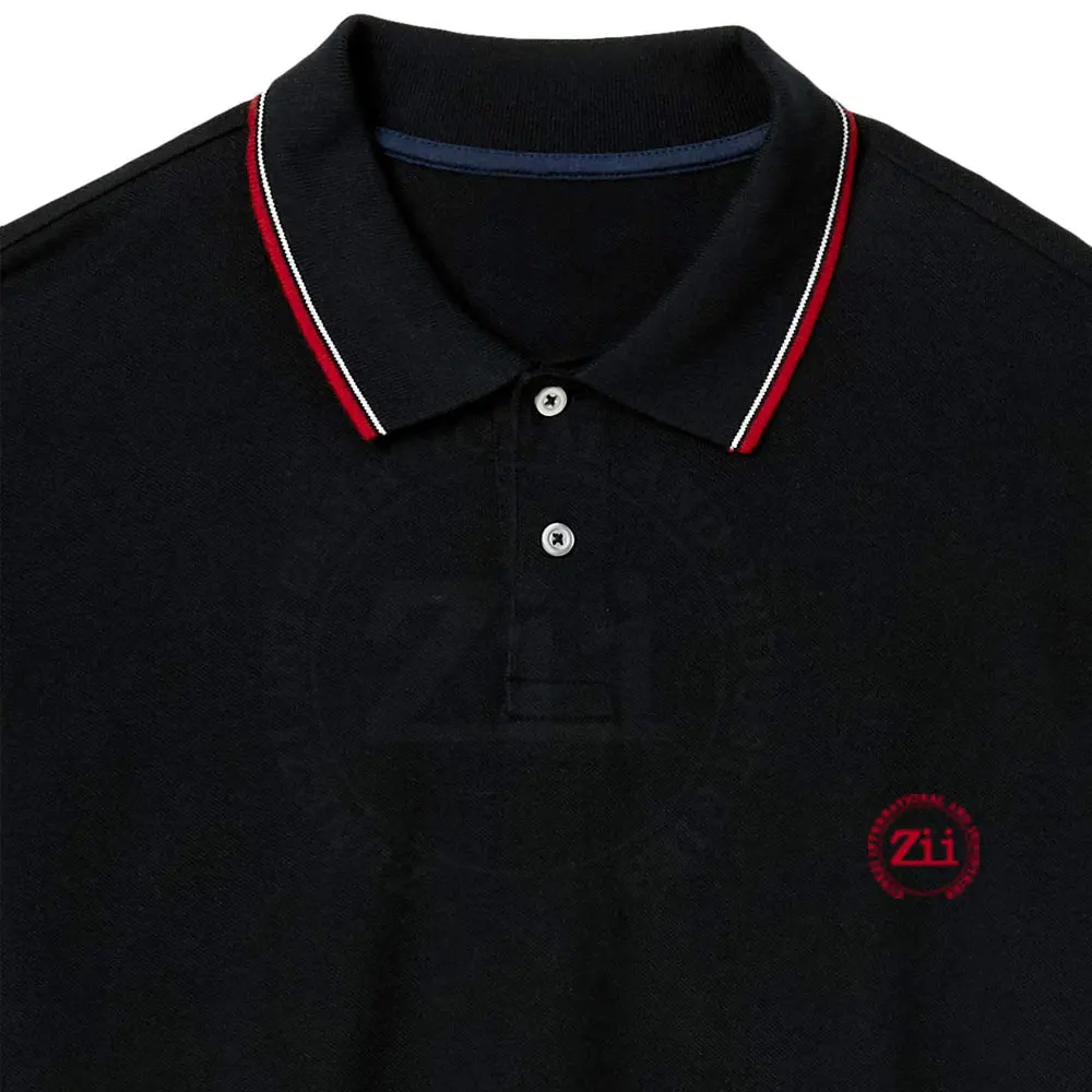 Hot Selling Short Sleeve Polo T-Shirt Design Polo Shirt Mens Polyester Golf Polo T Shirt Shirts For Men Black color blank design