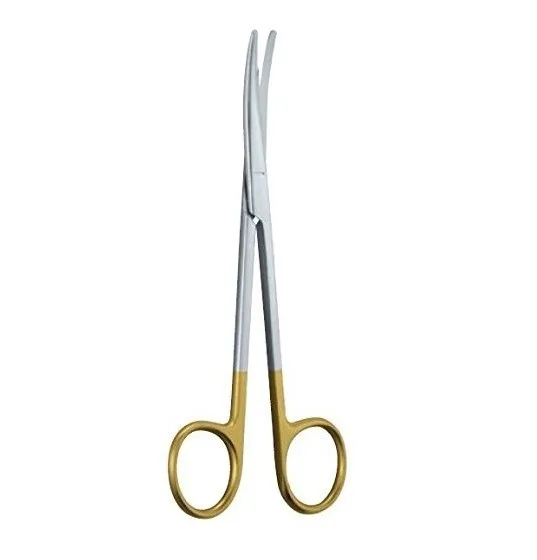 metzenbaum scissors with tc insert straight & curved blunt medical surgical scissors
