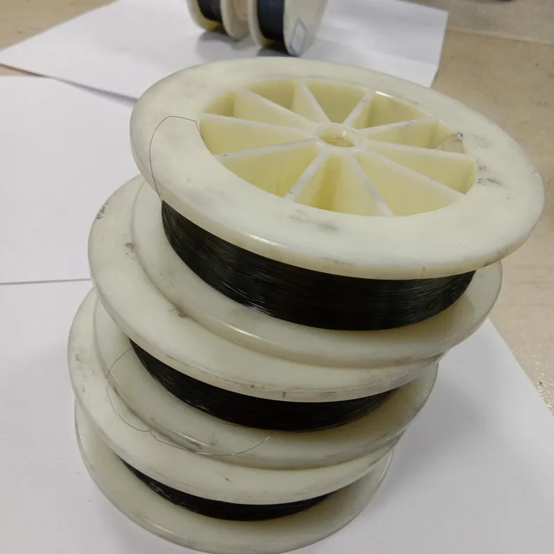 High  Quality 99.95% purity Dia0.2 mm black molybdenum Wire for EDM cutting