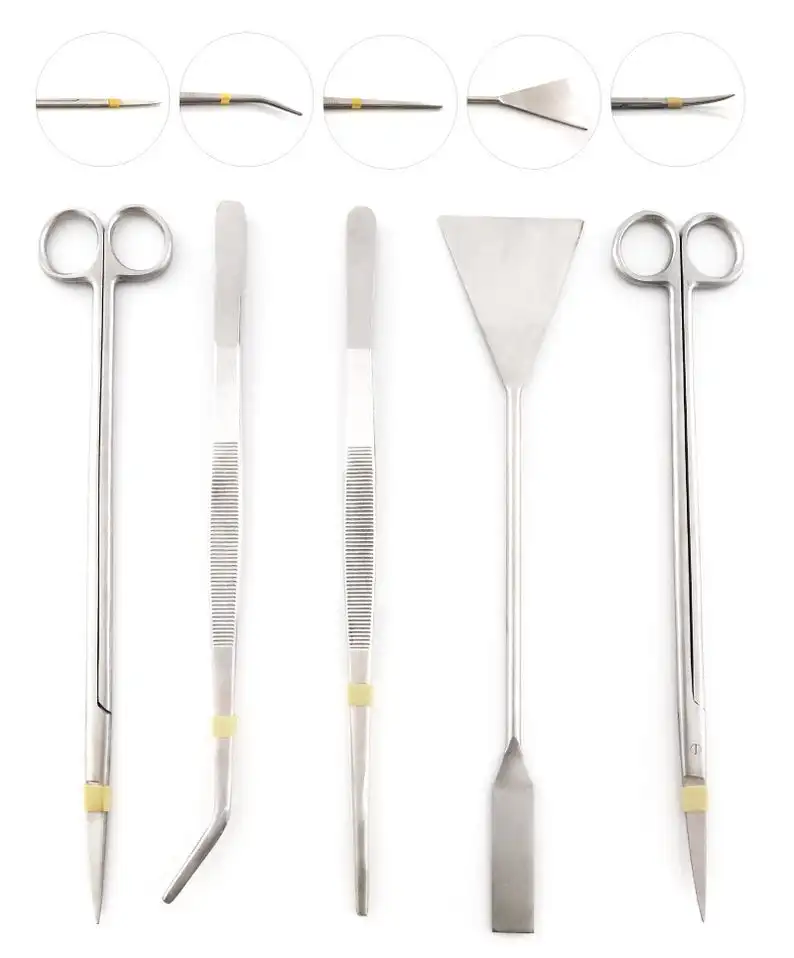 Набор из нержавеющей стали для садоводства набор инструментов аквариума