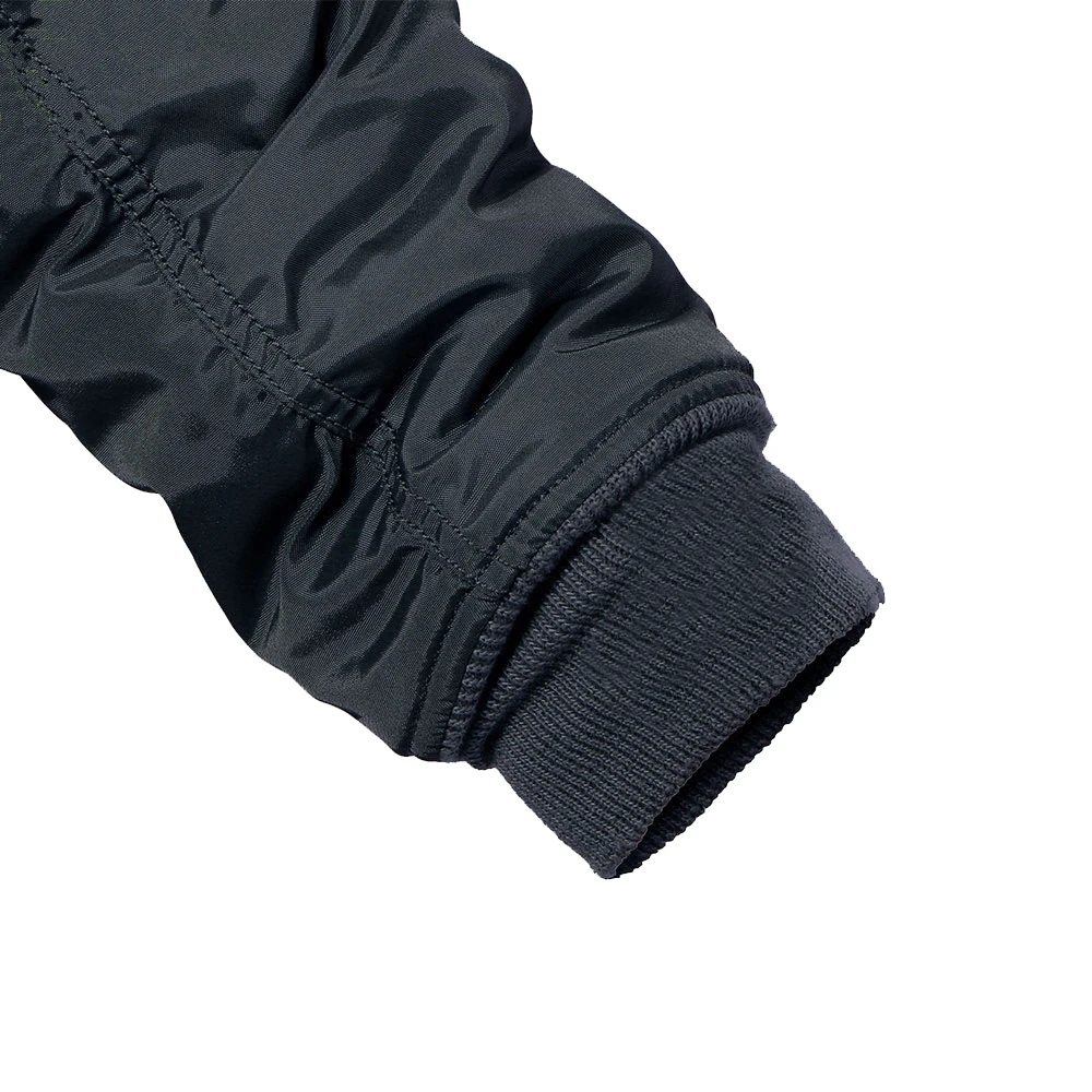 Лидер продаж 2021 оптовая продажа нейлоновая летная куртка-бомбер черные куртки-бомбер на заказ Ashaz Impex