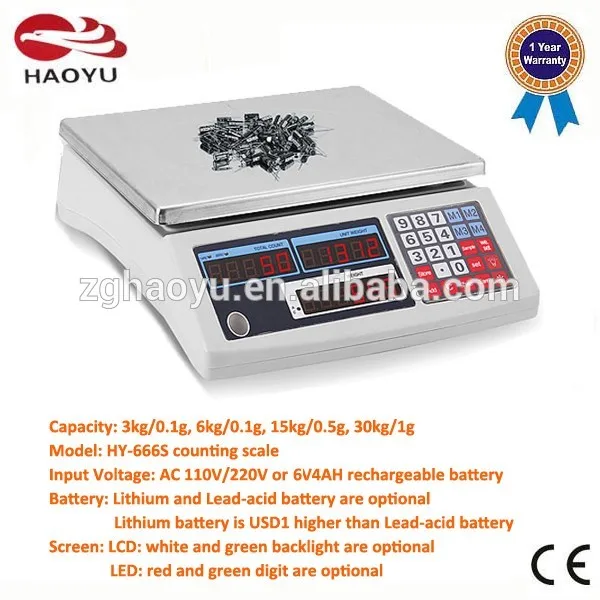  Горячая продажа весы со шкалой счетика с двойной диск высокой точности ячейка загрузки Новый ABS запатентованный продукт HY-666S