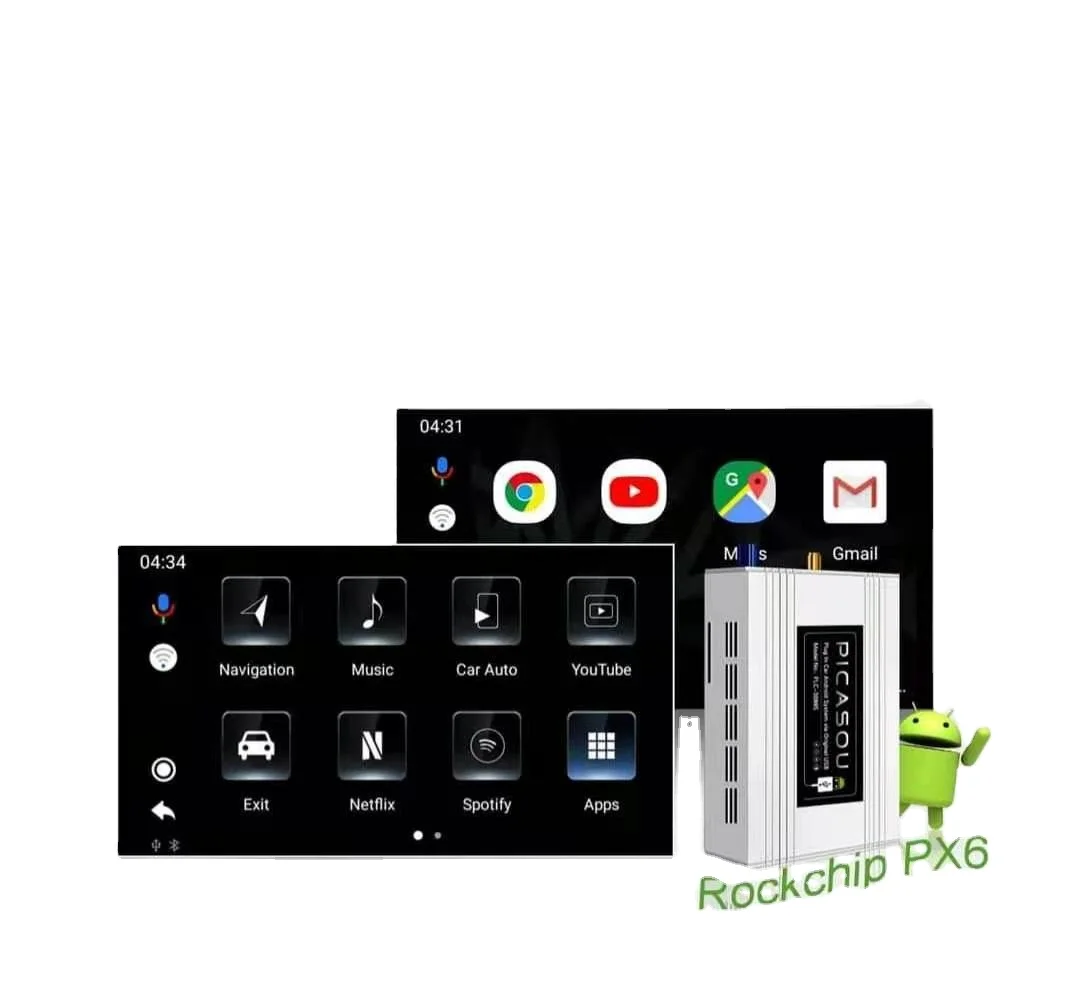 New PLC-3099S Apple CarPlay Ai Box PICASOU Adapter for Adding Android System Easily in Car for 4+64G