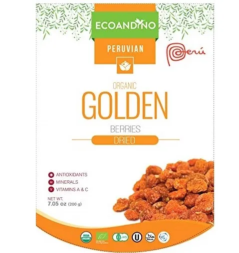 
200G Peru ECOANDINO Organic Dried Golden Berries 