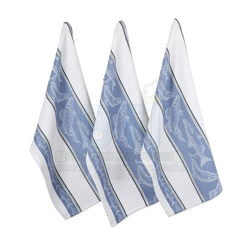 Оптовая продажа дешевые моющиеся чайные полотенца хлопковые и кухонные жаккардовые