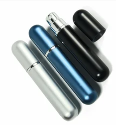 Factory Supply  8ml Perfume bottle with metal shell