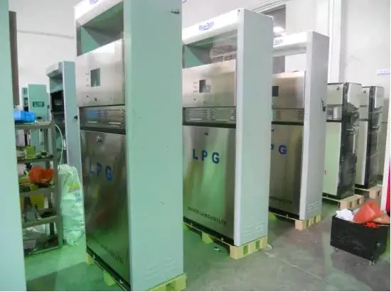  Диспенсер сжиженного нефтяного газа с одним соплом