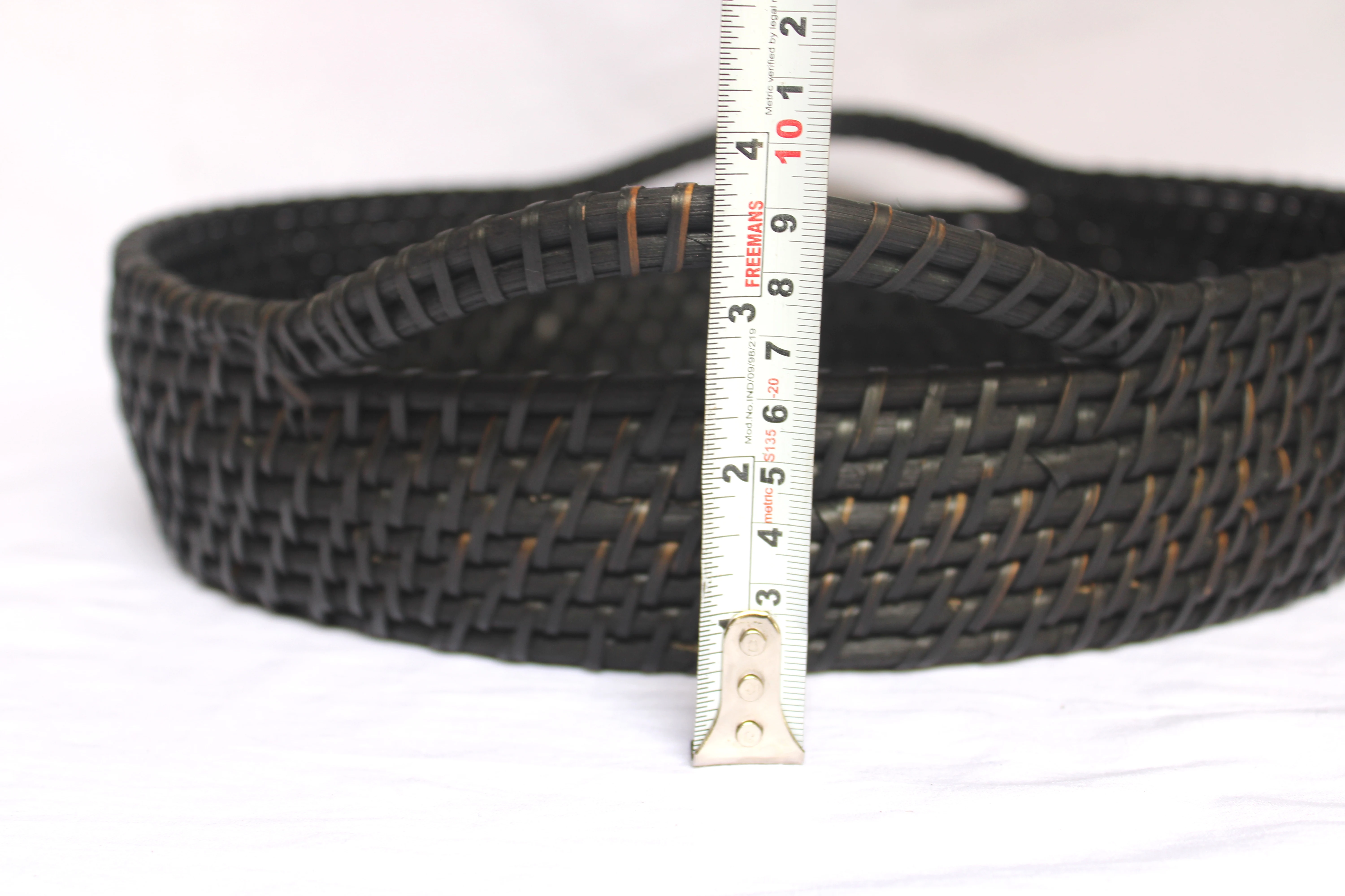  Корзина для хранения из ротанга плетеная корзина фруктов декоративный поднос ротанговая большая круглая ручной работы натурального