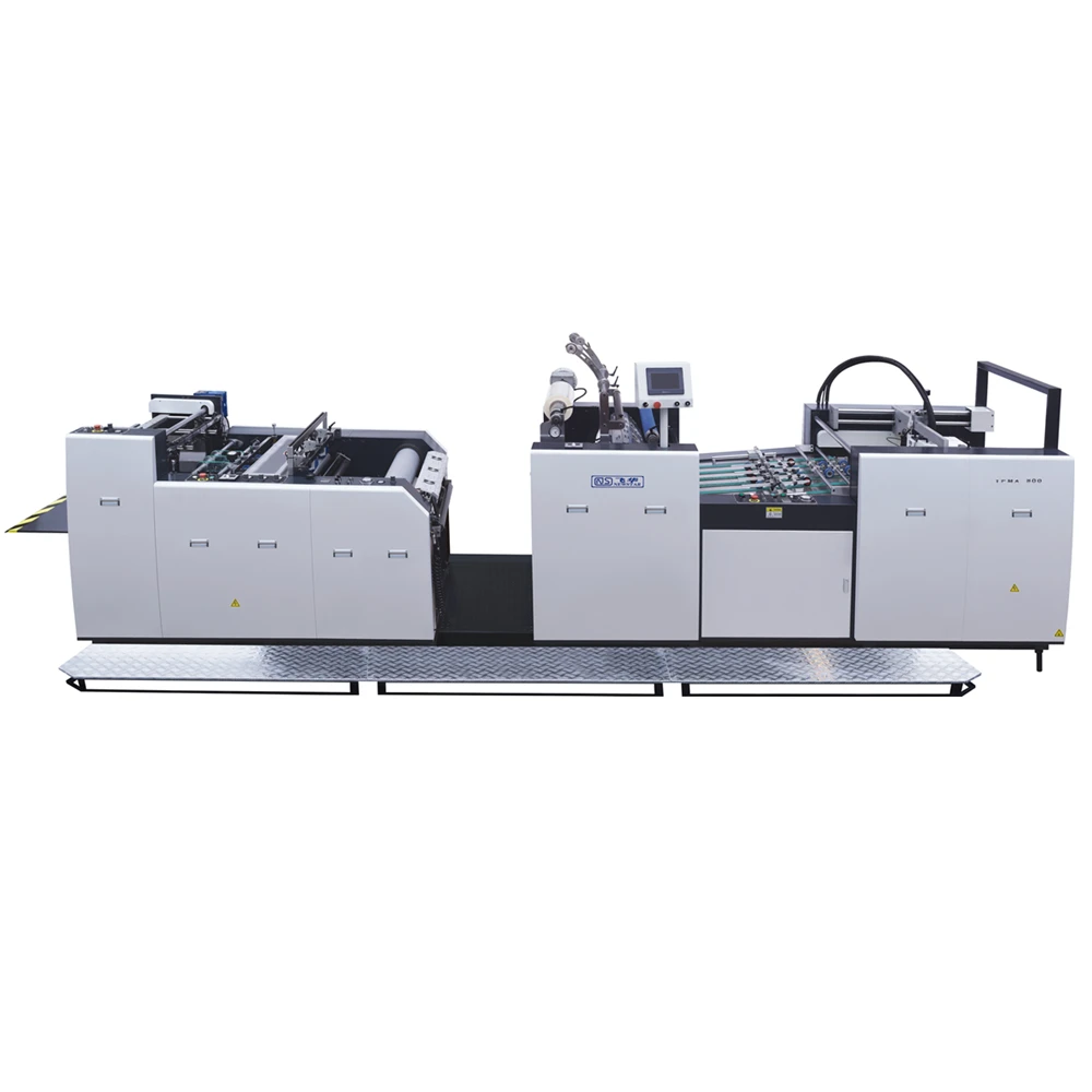 YFMA-800 Automatic Paper Photo UV BOPP PET Film Laminating Machine