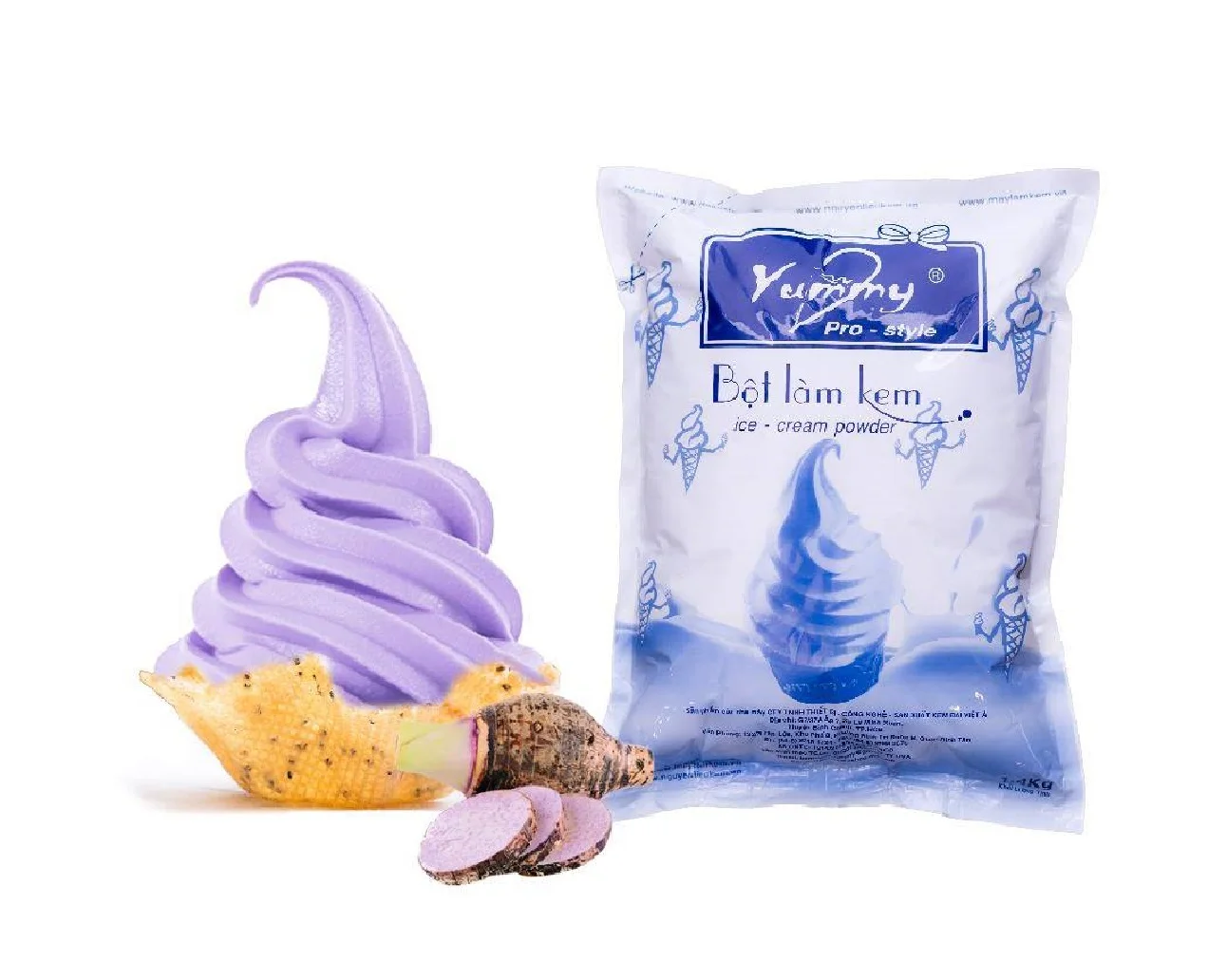 
Soft Ice Cream Making Powder DVA0013 Vietnamese Product High Quality Best Manufacturer Good Price 